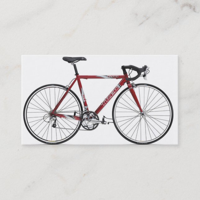 CARTE DE VISITE DE LA BOUTIQUE À VÉLOS (Devant)