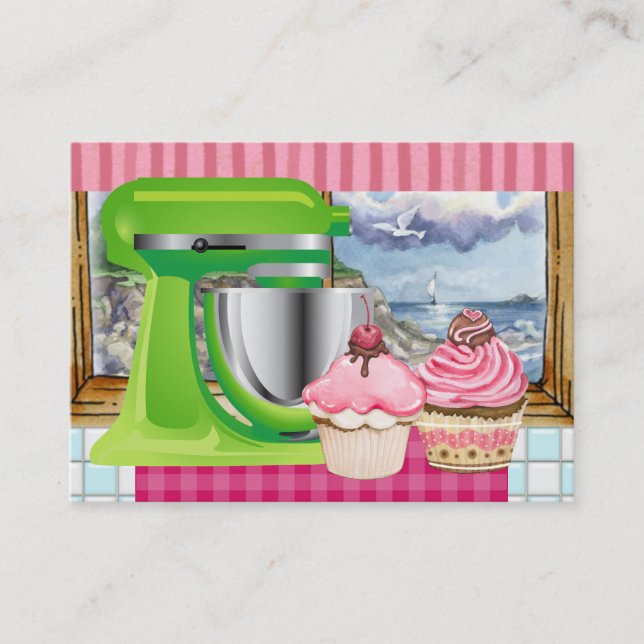 Carte De Visite De la cuisine du Cap / Plage - SRF (Devant)