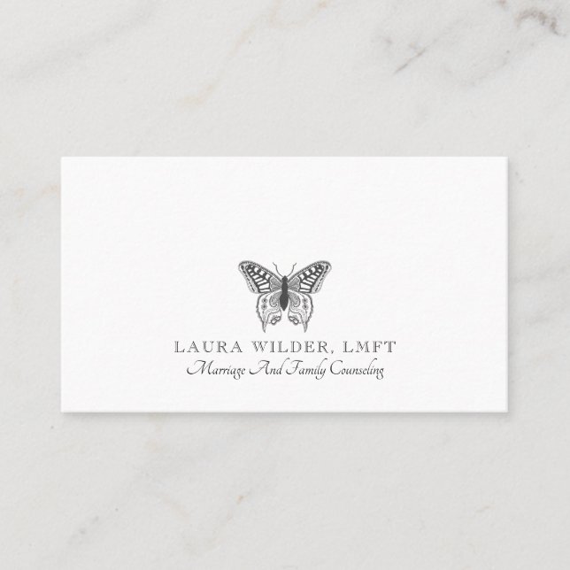 Carte de visite de la famille de mariage (Devant)