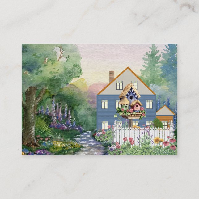 Carte De Visite De la maison à la vôtre par SRF (Devant)