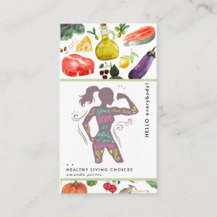 Carte de visite de la nutrition