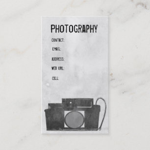 Carte de visite de la photographie