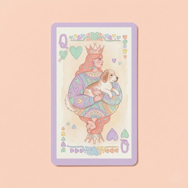 Carte de visite de la Reine des Cœurs pour gardien (Créateur téléchargé)