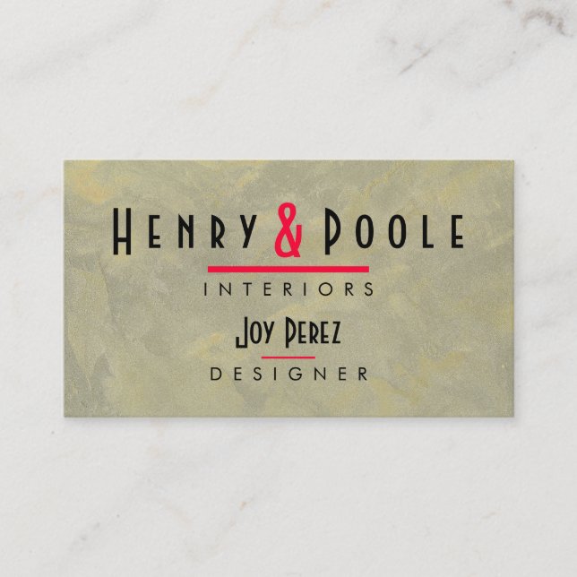 Carte de visite de la société Metallic Design d'in (Devant)