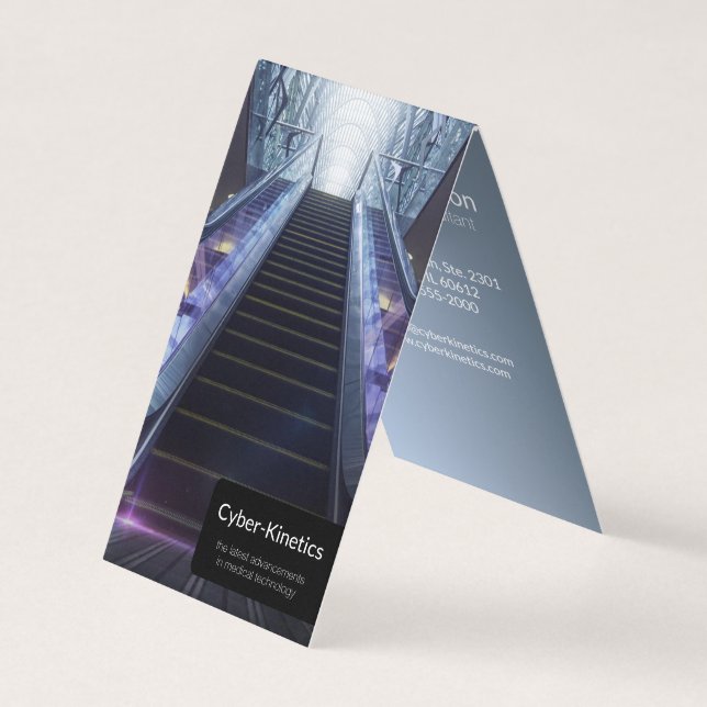 carte de visite de la technologie médicale (Devant)