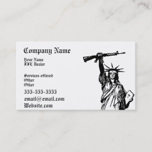 Carte de visite de Lady Liberty FFL dealer 3