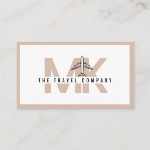 Carte de visite de l'agent de voyage