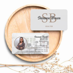 Carte de visite de l'agent immobilier Réalisateu