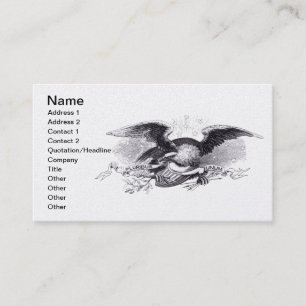 Carte de visite de l'aigle révolutionnaire de gue
