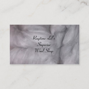 Carte de visite de laine