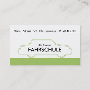 Carte De Visite de l'école