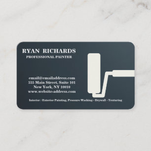 Carte de visite de l'entreprise de peinture de mai