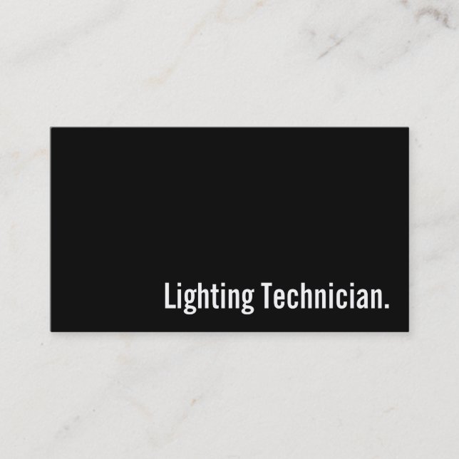 Carte de visite de l'industrie cinématographique (Devant)