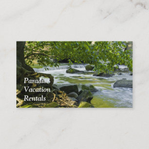 Carte de visite de location vacances