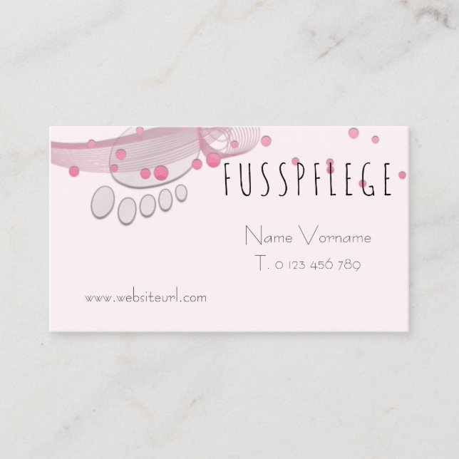 Carte De Visite de l'UE (Devant)