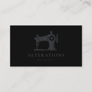 Carte de visite de machine à coudre à Parties scin