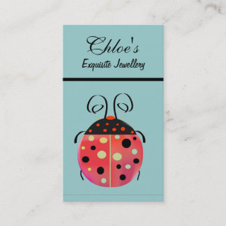 Carte de visite de Madame Bug Jewellery