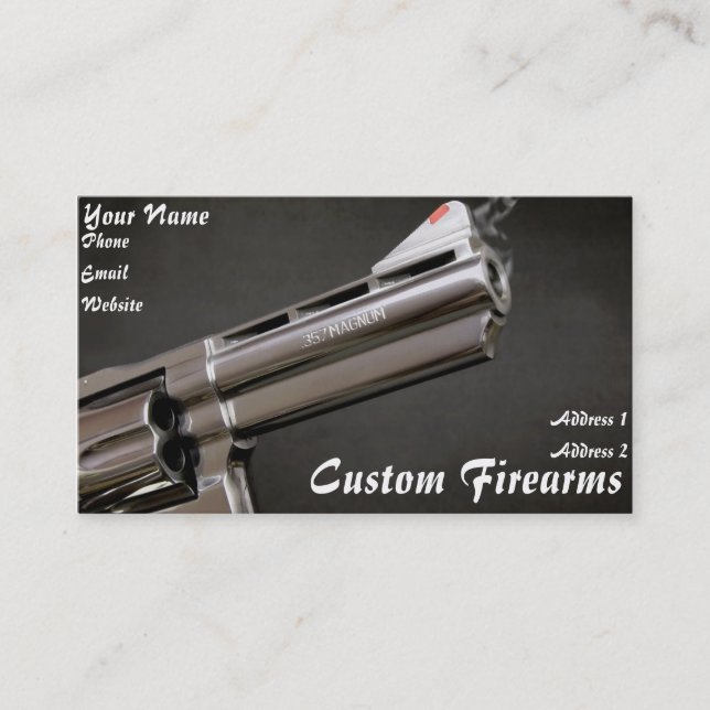 Carte de visite de marchand de FFL (Devant)