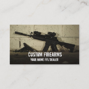 Carte de visite de marchand de FFL