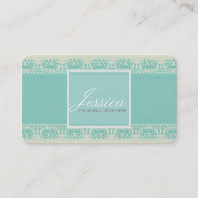 Carte de visite de mariages de P (Devant)