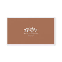 Carte de visite de massothérapeute