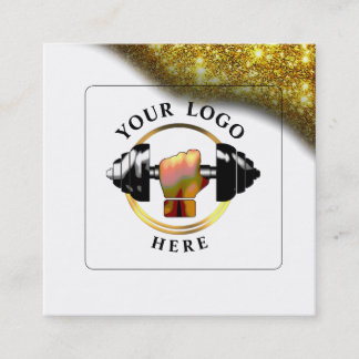 Carte de visite de médias sociaux Black White