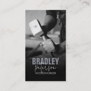 Carte de visite de menuiserie de charpentier