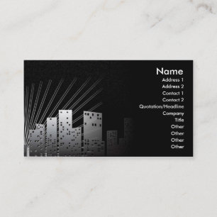 Carte de visite de MetroBlack