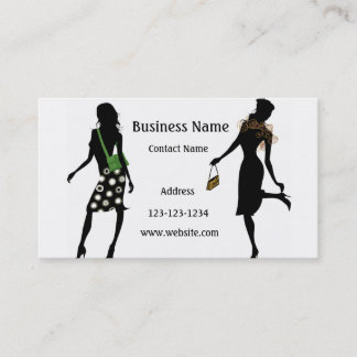 Carte de visite de mode fabuleuse pour la vente au