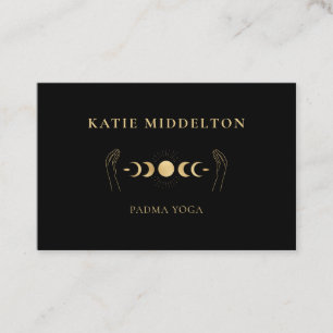 Carte de visite de Moon Hands Yoga Reiki