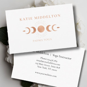 Carte de visite de Moon Yoga Reiki Wellness