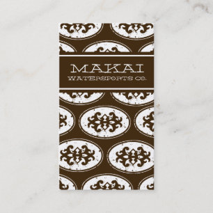 CARTE DE VISITE DE NOIX DE COCO DE 311 MAKAI