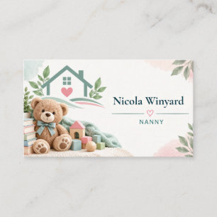 Carte de visite de nounou