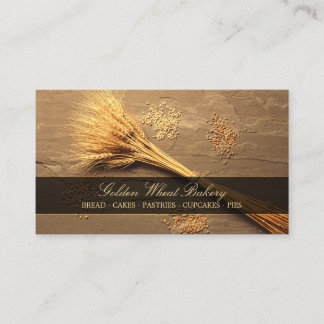 Carte de visite de nourriture de Patisserie de