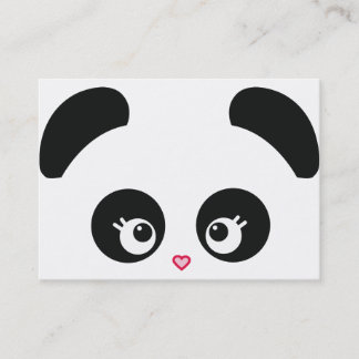 Carte de visite de Panda® d'amour