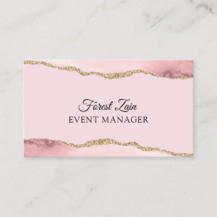 Carte de visite de parties scintillant d'agneau ro