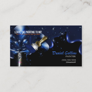 Carte de visite de peintre