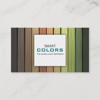 carte de visite de peinture