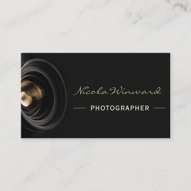 Carte de visite de photographe (Devant)