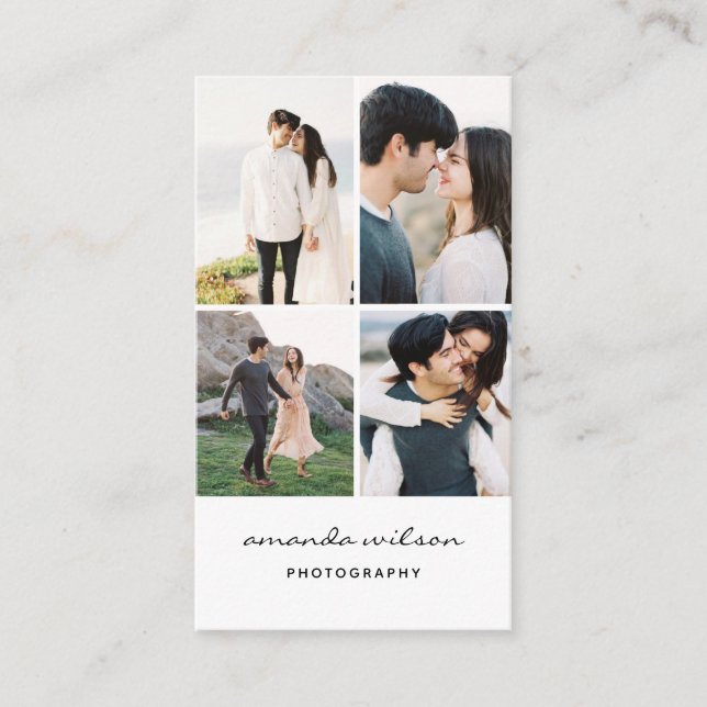 Carte de visite de photographe (Devant)