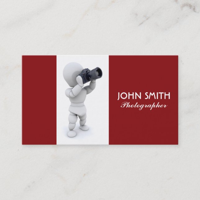 Carte de visite de photographes (Devant)