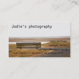 Carte de visite de photographie