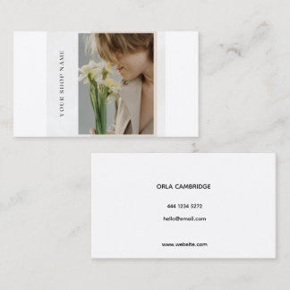 Carte de visite de photographie | Photo complète v