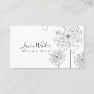 Carte de visite de physiothérapeute