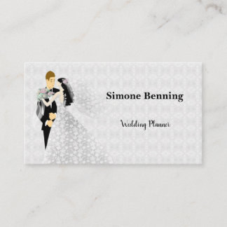 Carte de visite de planificateur de mariage