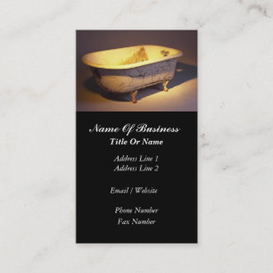 Carte de visite de plombiers