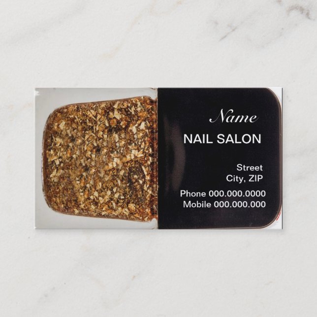 Carte de visite de poinçon de fidélité de client (Devant)