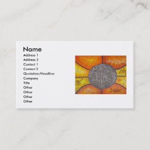 Carte de visite de poisson