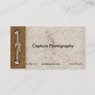 Carte de visite de produits naturels