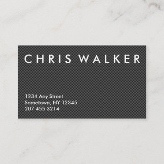 Carte de visite de professionnel de texture de